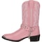 Durango Kids Western Boot, 4.5 D, Leather, 10 in H, Pink Bling BT668 - alternate 5